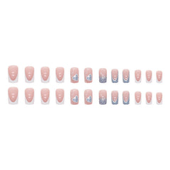 24 Pcs Press on Nails W739