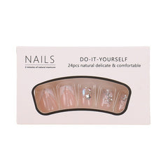 24 Pcs Press on Nails BZ1136