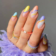 24 Pcs Press on Nails JP1678