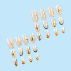 24 Pcs Press on Nails DY1494-B7