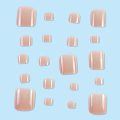 24 Pcs Press on Nails JJP009-Y479-B7