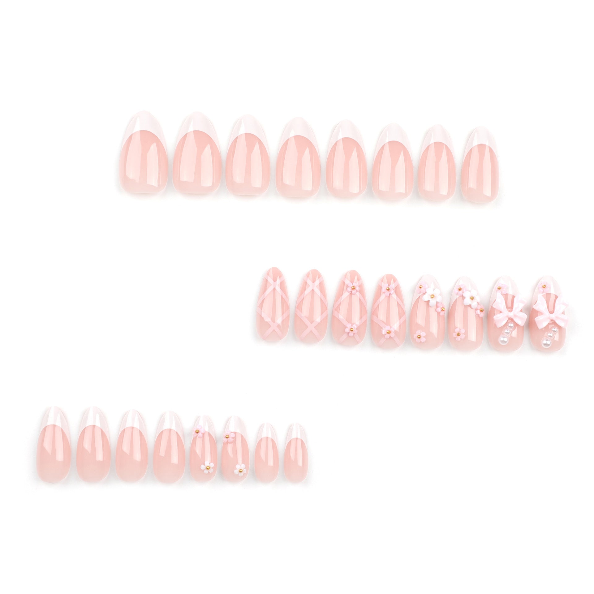 24 Pcs Press on Nails JP3378