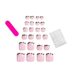 24 Pcs Press on Nails YLW691