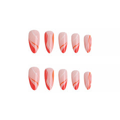 24 Pcs Press on Nails W036