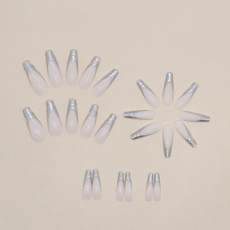 24 Pcs Press on Nails W658