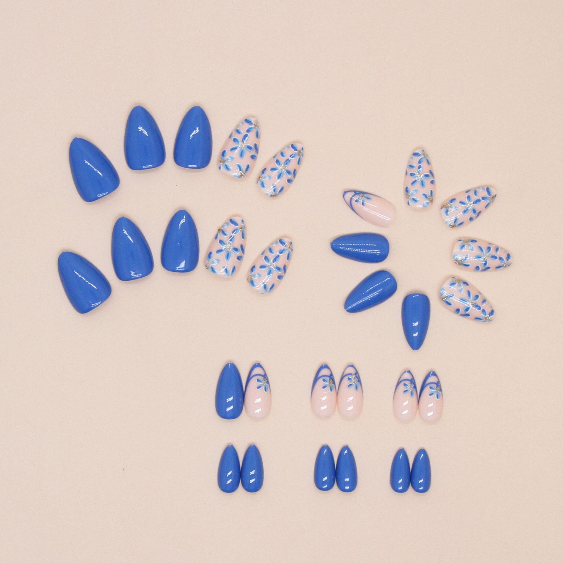 24 Pcs Press on Nails W1551