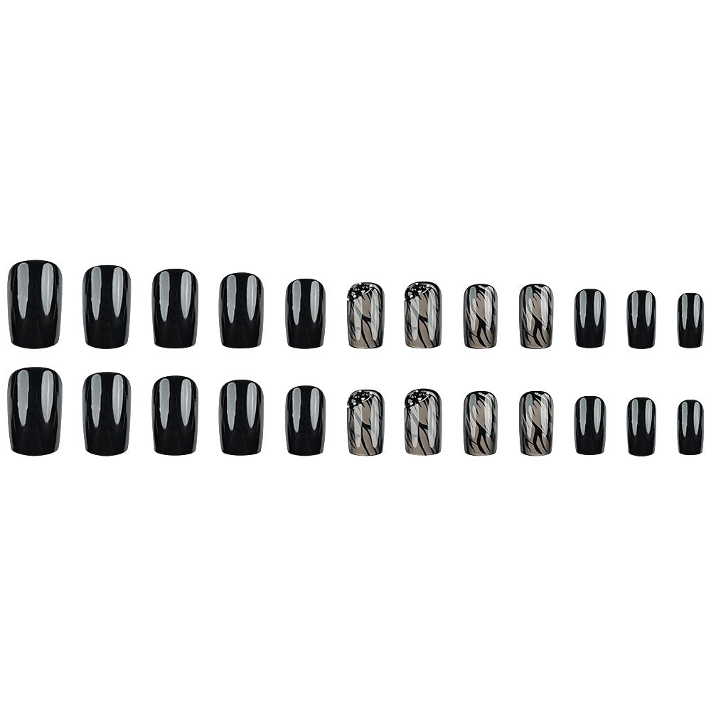 24 Pcs Press on Nails DZ536-B7