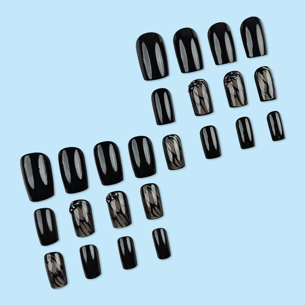 24 Pcs Press on Nails DZ536-B7