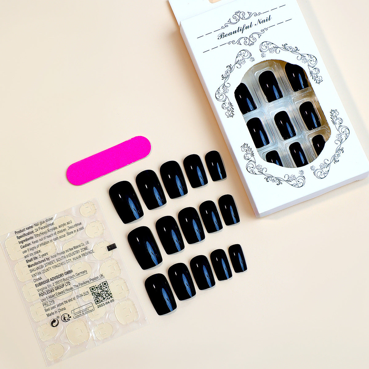 24 Pcs Press on Nails XB-51-52