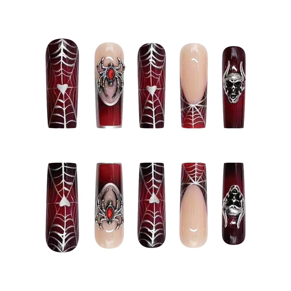 24 Pcs Press on Nails WSJ-23