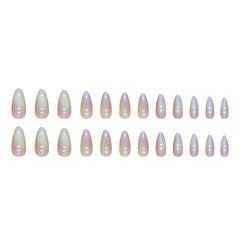 24 Pcs Press on Nails W811