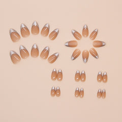 24 Pcs Press on Nails W1661